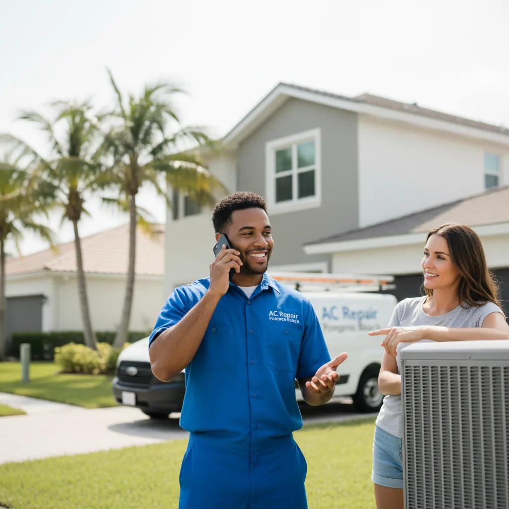 AC Repair Pompano Beach customer support in Blanco